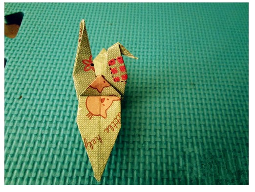 折纸教学-祈愿千纸鹤的折法