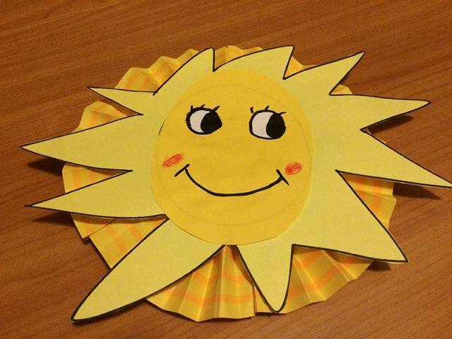 儿童剪纸图案大全-太阳的制作方法