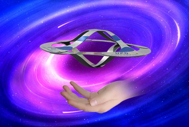 漂浮飞碟UFO悬浮魔术教学视频