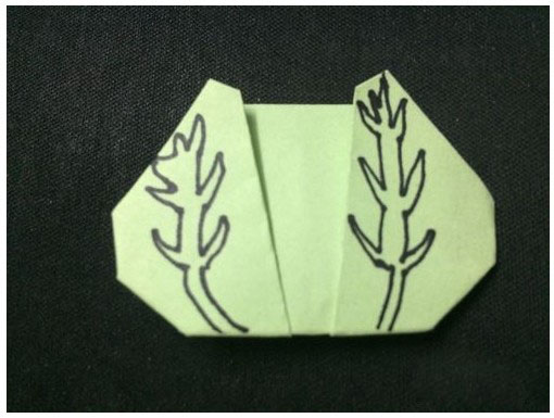 儿童简单折纸 包心菜的折法