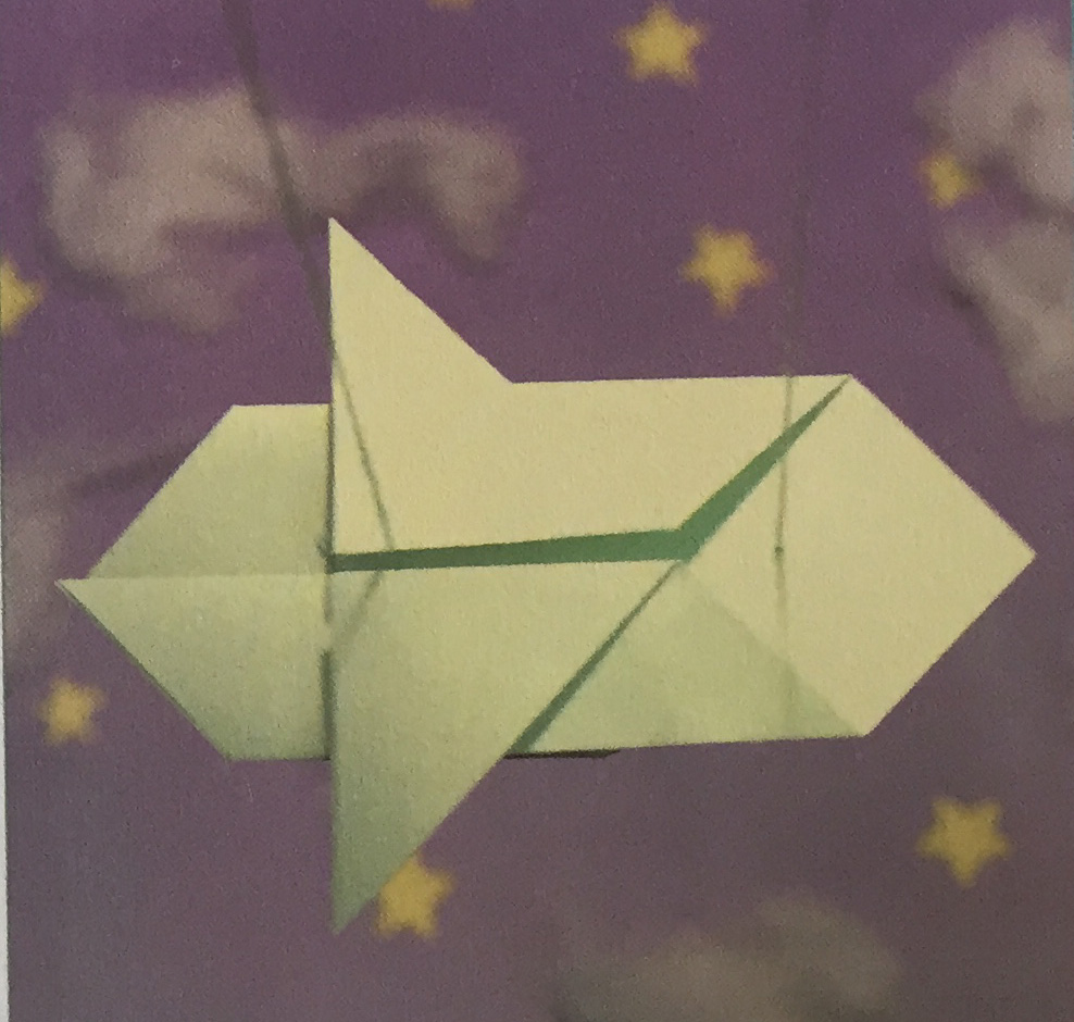 航天飞机怎么折 航天飞机折纸过程