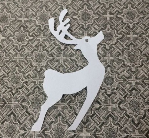 漂亮小鹿怎么剪 鹿的剪纸教程