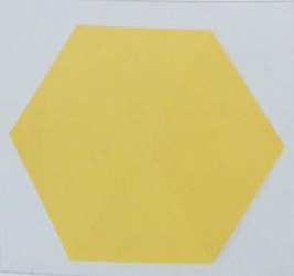 基础剪纸教学 六角形的裁切法