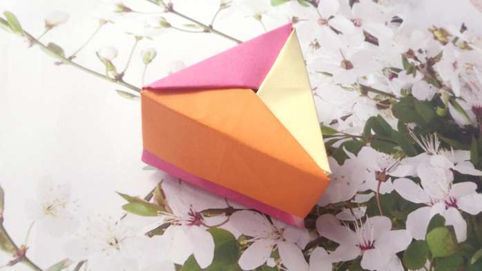 教大家做一款漂亮的节日包装盒 手工折纸教程