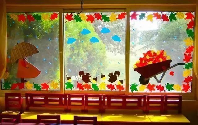 秋天主题墙大全 幼儿园教室装扮