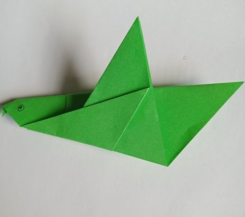 蝗虫怎么折 儿童简单折纸教程