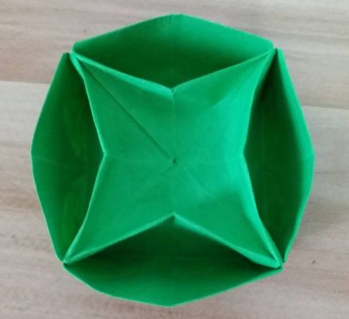 钱币盒折纸教程图解 如何折钱币盒