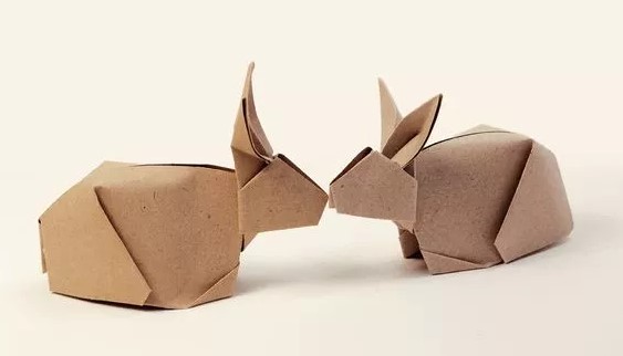 折纸大全 动物折纸作品 朋友圈办公室的新技能