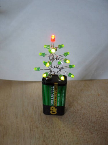 科技小制作-自制LED圣诞树