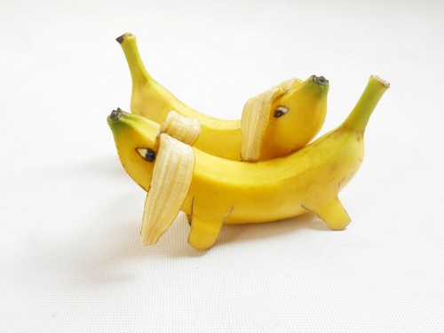 教你用香蕉制作可爱的小狗 幼儿园简单DIY小制作