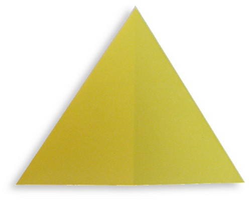 三角形的折纸方法详细步骤图解 几何符号主题折纸教程