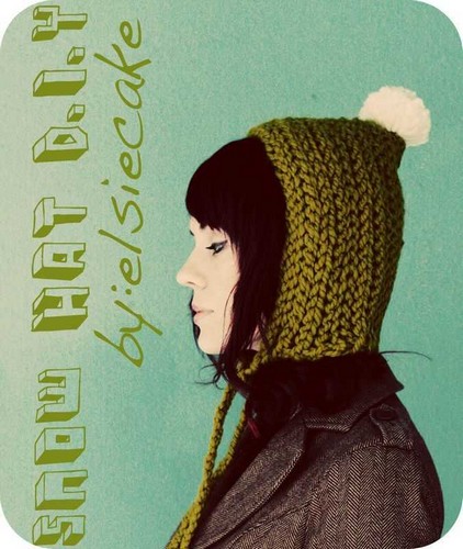 教你怎么编制制作可爱的毛球毛线帽 年轻就是要扮萌
