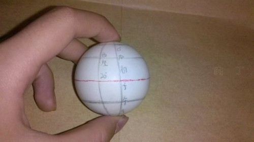 教你用乒乓球DIY手工制作地球仪