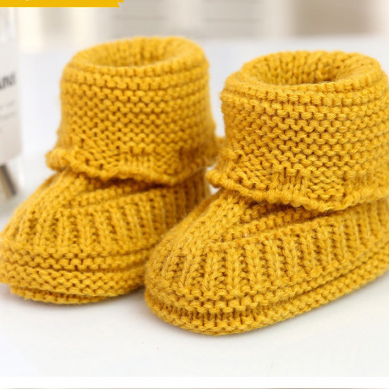 婴儿毛线鞋的织法大全的简单介绍