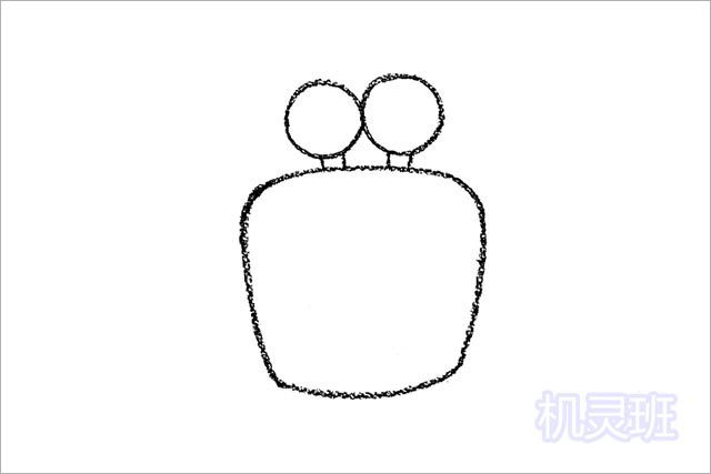 怎么一步一步教孩子画螃蟹简笔画(步骤图解)2