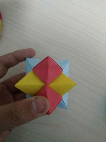 折纸手工立体图形折纸步骤教程
