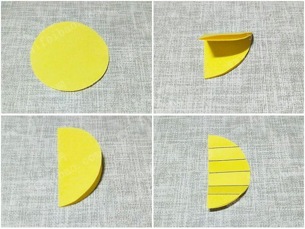 创意的手工纸艺，DIY立体折纸菠萝教程图解
