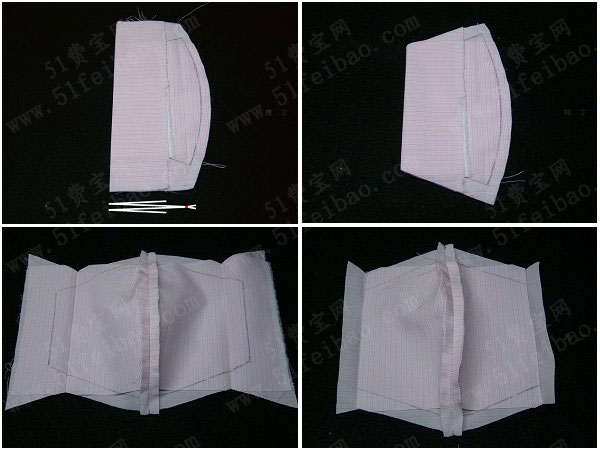DIY口罩的方法，棉布自制口罩的详细图解