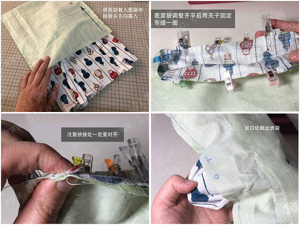 新手布包制作小白教程，基础手提包的制作详解图