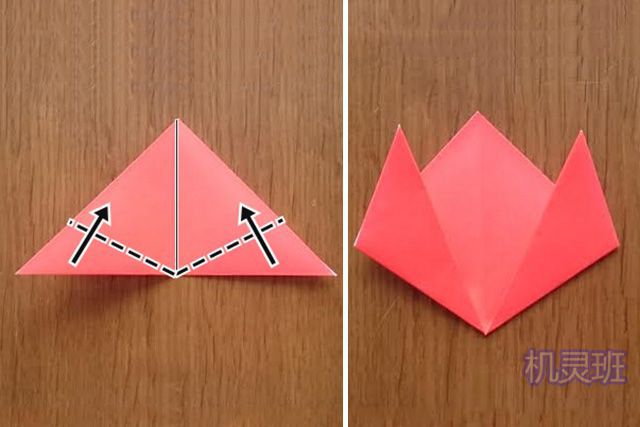 母亲节手工制作：折纸郁金香的三种方法(步骤图解)2