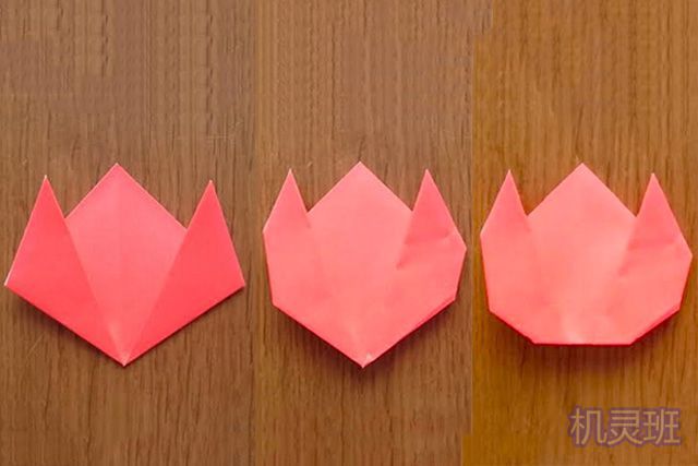 母亲节手工制作：折纸郁金香的三种方法(步骤图解)5