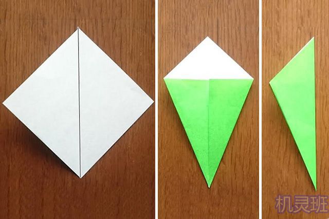 母亲节手工制作：折纸郁金香的三种方法(步骤图解)14
