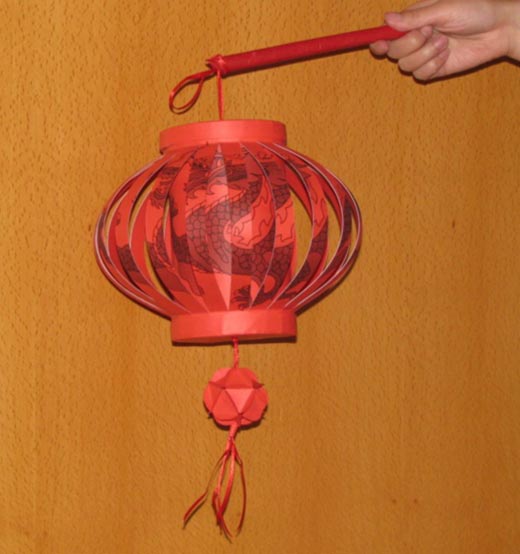 幼儿园元旦亲子手工灯笼怎么做手工折纸灯笼方法介绍