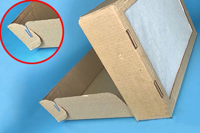 纸盒子废物利用手工制作皮影戏玩具(步骤图解)6