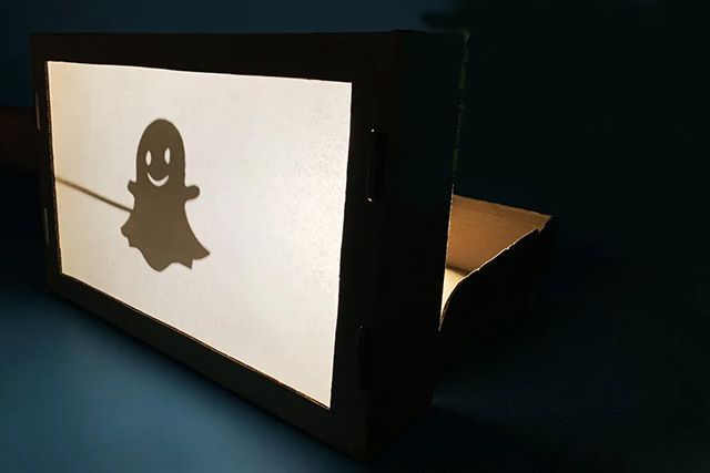 纸盒子废物利用手工制作皮影戏玩具(步骤图解)11