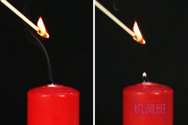 亲子趣味小实验：利用白眼隔空点燃蜡烛的科学小实验(步骤图解)3