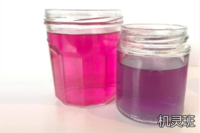 紫甘蓝水变色科学小实验及原理(步骤图解)１