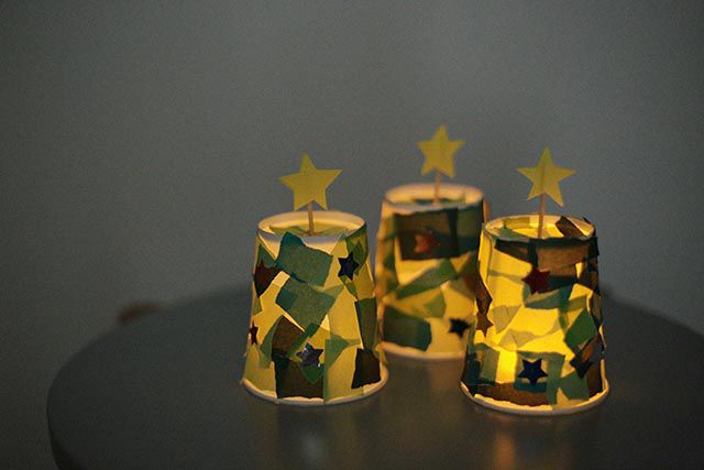 圣诞节亲子小制作：简单手工灯笼的做法(步骤图解)7