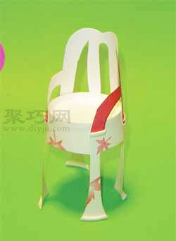 幼儿纸杯手工制作 用一次性纸杯做椅子