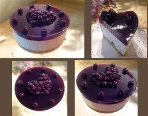 蓝莓慕斯蛋糕制作方法 不用烤箱生日蛋糕的做法