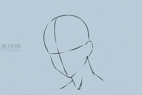 男性动画人物画法教程 教你怎么画动漫人物的头发