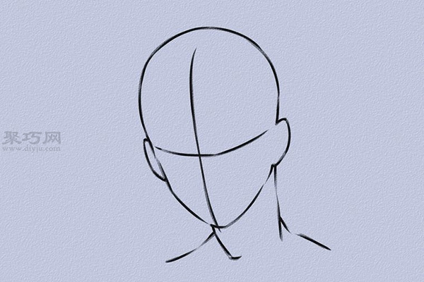 男性漫画人物的画法 来看怎样画动漫人物的头发