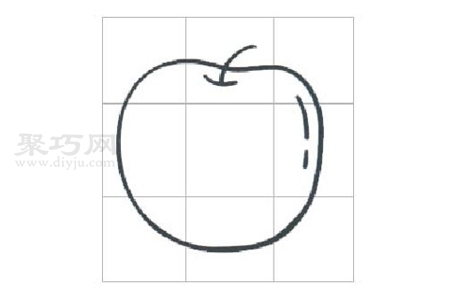 怎么画苹果好看又简单 来学苹果简笔画画法