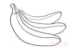 儿童简笔画香蕉的画法 教你如何画香蕉简笔画