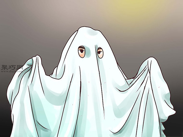 手工制作幽灵服装图片教程 教你幽灵装饰怎么做