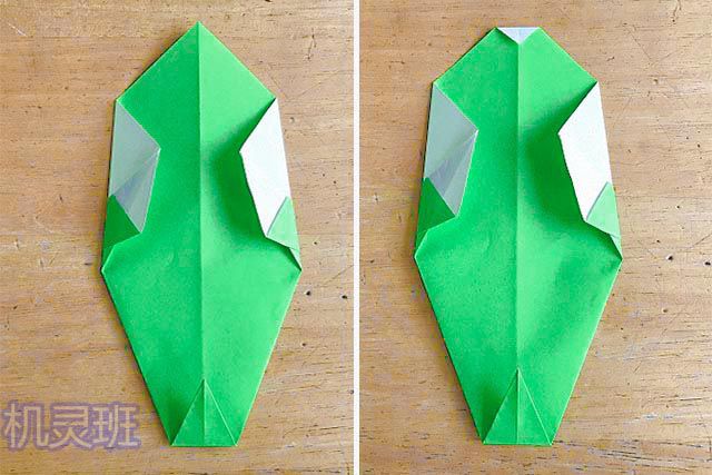 幼儿简单折纸：怎么折纸玉米(步骤图解)5