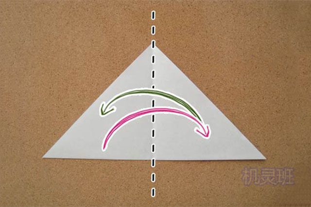 儿童雪花剪纸教程：教孩子剪简单的六角雪花(步骤图解)３