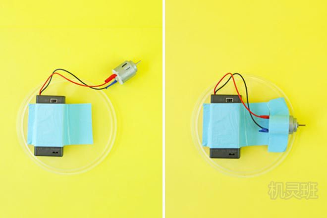 科学小制作：用电池手工自制电动跳舞玩具(步骤图解)2