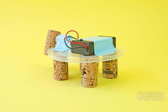 科学小制作：用电池手工自制电动跳舞玩具(步骤图解)5