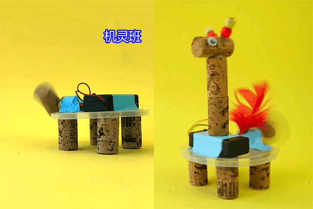 玩具机器人的制作过程图片