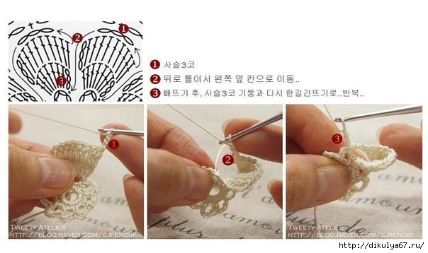 用钩针做出漂亮“容积花”，钩针编织花样详细教程