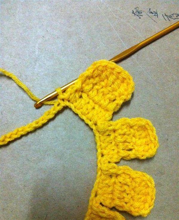 钩针编织教程 教你动手如何钩一朵简单的花