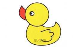很少人知道的卡通大黄鸭简笔画画法，原来鸭子还可以这样画！