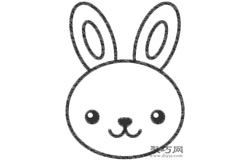兔子的画法步骤 教你怎么画兔子简笔画