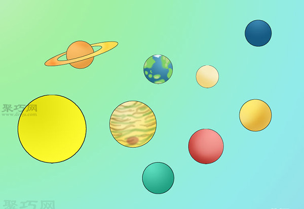 用金属丝和泡沫做太阳系模型方法 一起学太阳系模型如何做
