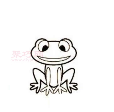 青蛙画法第8步